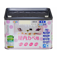 アサヒペン New水性インテリア屋内カベ 5L ホワイトイエロー FCB758G