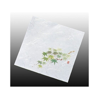 アーテック 盛彩 ニュー四季懐紙 4寸 100枚 NS-19 グリーンもみじ FC386LR-5905700