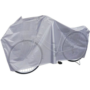 キャプテンスタッグ 自転車カバー前カゴ装着車向け シルバー FCF060N-Y-3261-イメージ1