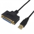変換名人 USBtoパラレル25ピン変換ケーブル USB-PL2510G2-イメージ1
