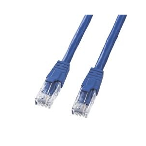 サンワサプライ カテゴリ6UTPクロスケーブル(30m) ブルー KB-T6L-30BLCK-イメージ1