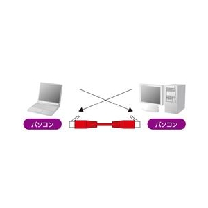 サンワサプライ カテゴリ6UTPクロスケーブル(30m) ブルー KB-T6L-30BLCK-イメージ2