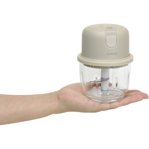 マクロス 充電式フードプロセッサー(220ml) ザ・ミニル ベージュ MEK-118-イメージ6