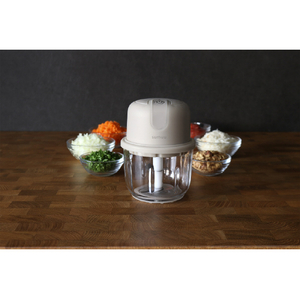 マクロス 充電式フードプロセッサー(220ml) ザ・ミニル ベージュ MEK-118-イメージ9