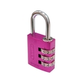 ＡＢＵＳ ナンバー可変式南京錠 145-30 ピンク FC155EU-8188477