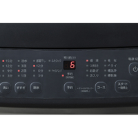 アイリスオーヤマ IAW-T504-B 5．0kg全自動洗濯機 ブラック|エディオン