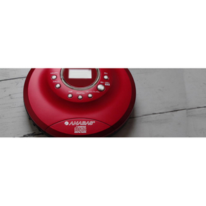 TAICHI ポータブルCDプレーヤー ANABAS ワインレッド PCD100-イメージ5