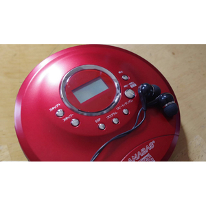 TAICHI ポータブルCDプレーヤー ANABAS ワインレッド PCD100-イメージ6