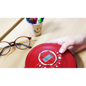 TAICHI ポータブルCDプレーヤー ANABAS ワインレッド PCD100-イメージ7