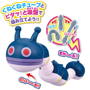 バンダイ アンパンマン まげて!のばして!くっつけて!くねくねチューブメカシリーズ だだんだんとゴロンゴロ DXセット APｸﾈｸﾈﾁﾕ-ﾌﾞﾀﾞﾀﾞﾝﾀﾞﾝｺﾞﾛﾝDX-イメージ2