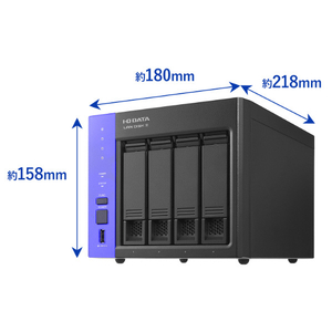 I・Oデータ Windows Server IoT 2025 for Storage Standard 4ドライブ法人向けNAS 32TB HDL4-Z25SATB32-イメージ2