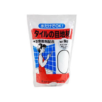 家庭化学工業 タイルの目地材1kg スタンド ホワイト FCB758J