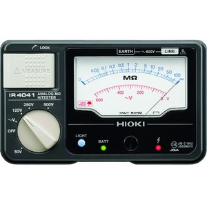日置電機 アナログ絶縁抵抗計(4レンジ) IR4041-10 FC974HZ-7538651-イメージ2