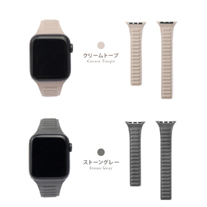 WEARPLANET Apple Watch 49/46/45/44/42mm用Slim Line マグネットリンクバンド Chrome Yellow WP23194AWYL-イメージ11