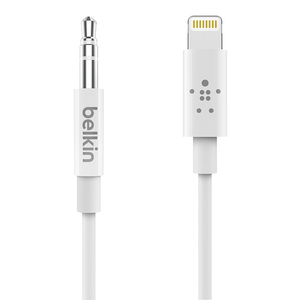 BELKIN Lightning to 3．5mm オーディオケーブル(3m) AV10172BT03-WHT-イメージ1