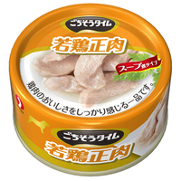 ペットライン ごちそうタイム(缶) 若鶏正肉 80g ｺﾞﾁｿｳTﾜｶﾄﾞﾘｼﾖｳﾆｸ80G-A