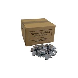 司化成工業 ツカサ　重梱包バンド用金具シール「16mm用（1000個入り）」 TMS16ﾊﾞﾝﾄﾞｶﾅｸﾞｼ-ﾙ-イメージ1