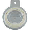 トラスコ 熱収縮チューブ 収縮率２：１ 白 (１個入) TRUSCO 熱収縮チューブ (標準タイプ・小分けパック) TRP54-25-2MW