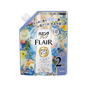 KAO ハミングフレア アロマビーズ フラワーの香り 替え520g FCE323T-イメージ1