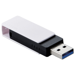 エレコム USBメモリ(128GB) ホワイト MF-RMU3B128GWH エレコム USBメモリ(128GB) ホワイト MF-RMU3B128GWH