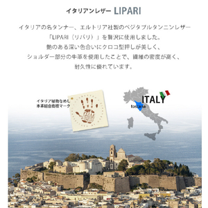 ABBI SIGNATURE iPhone 15 Pro用LIPARI イタリアンレザー MagSafe対応バックカバー ダークブラウン ABS26195I15PR-イメージ6