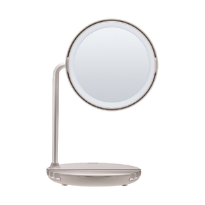 FESTINO 充電式LEDファンミラー サンドベージュ SMHB-032-SB FESTINO 充電式LEDファンミラー サンドベージュ SMHB-032-SB