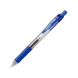 スマートバリュー ゲルノックボールペン 0.5mm 青 1本 FC29023-H043J-BL-イメージ1