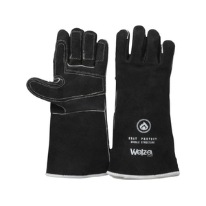 柏田/ウェルザブラックハード熔接用5本指 フリー W-0515BK FC821TT-4784295-イメージ1