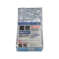 ユタカメイク シート 難燃透明糸入りシート 2.7m×2.7m クリア 2.72.7透明0.2524 FC010KP-7540302