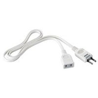 BUFFALO 電源延長ケーブル(1個口・5m) ホワイト BSTAPEX50WH