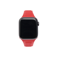 WEARPLANET Apple Watch 49/46/45/44/42mm用Slim Line マグネットリンクバンド Lips Red WP23196AWRD