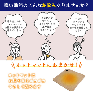 エルパ ホットマット USB電源式 ベージュ UHM-KDR01BE-イメージ11