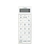 dretec/時計付電卓バイブタイマー CL-126WT FC460XX-2709890-イメージ1