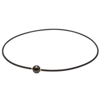 ファイテン RAKUWAネックX100 ミラーボール 45cm ブラック/ゴールド 0214TG640052