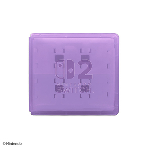 マックスゲームズ Nintendo Switch 2 用カードケース カードポケット24 ラベンダー BEEF01LD-イメージ2