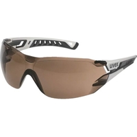 uvex UVEX/色付き二眼型保護メガネ フィオスNXT CBR23 ブラウン FC721XR-6646423