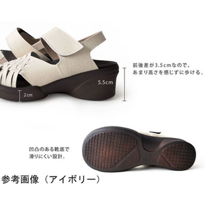 リゲッタ 編み込みベルトサンダル コーラル M(23.0～23.5) FCF605J-65-9397-78-イメージ5