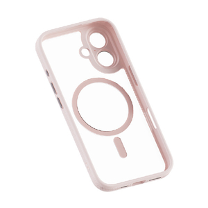 miak iPhone 16 Plus用レンズガード一体型MagSafe対応クリアケース ピンク MA27197I16PL-イメージ3