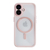 miak iPhone 16 Plus用レンズガード一体型MagSafe対応クリアケース ピンク MA27197I16PL-イメージ2