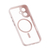 miak iPhone 16 Plus用レンズガード一体型MagSafe対応クリアケース ピンク MA27197I16PL-イメージ3