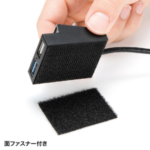 サンワサプライ USB3．2Gen1+USB2．0コンボハブ ブラック USB-3H413BKN-イメージ5