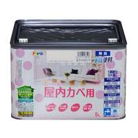 アサヒペン New水性インテリア屋内カベ 5L ホワイトピンク FCB760G