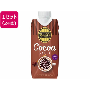 伊藤園 TULLY’S COFFEE COCOA LATTE 330ml×24本 FC853PY-イメージ1