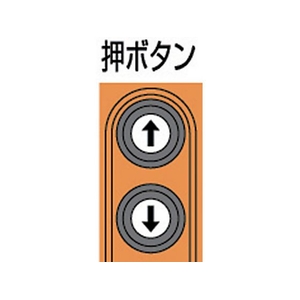キトー 電気チェーンブロック キトーセレクト 2速形 単相200V 100kg×3m 0.13低速2.4､高速1131520 FC378HG-3751074-イメージ2