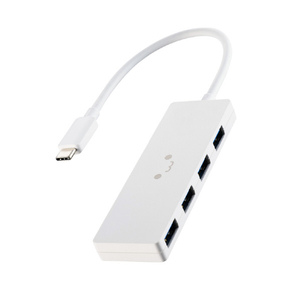 エレコム USB Type-C 4ポートUSB5Gbpsハブ しろちゃん U3HC-H040WF-イメージ8