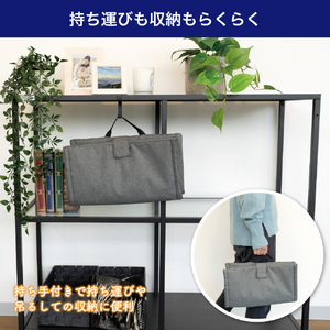 エルパ 折りたたみ式椅子用ヒーター グレー UHM-KDR02GY-イメージ8