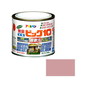 アサヒペン 水性ビッグ10多用途 1／5L 226 オールドローズ FC031PP-イメージ1