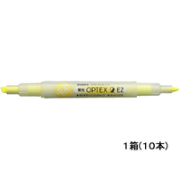 ゼブラ 蛍光オプテックス2 EZ 黄 10本 1箱(10本) F883593-WKT11-Y