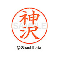 シヤチハタ ネームペン用ネーム シルバー 既製 神沢 FC46536-X-GPS-0765