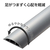 エレコム 床用モール(長さ1m/幅78mm) グレー LD-GA1507MGY-イメージ5